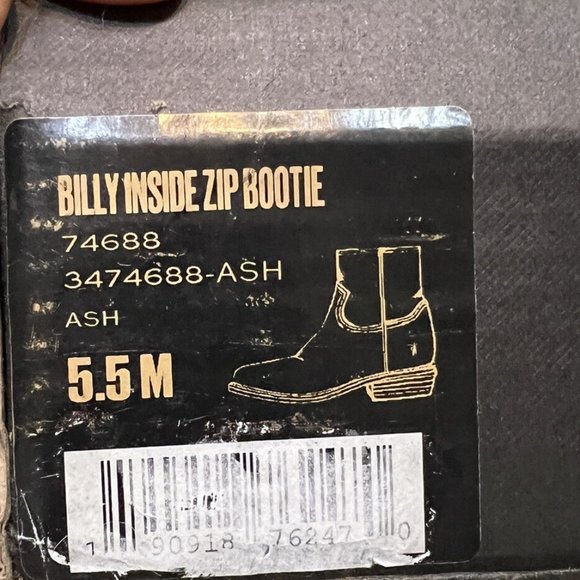 frye women's billy inside zip bootie western boot